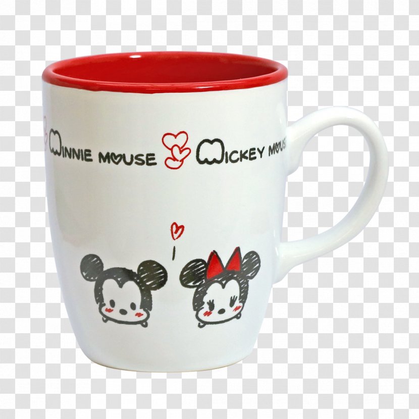 Coffee Cup Disney Tsum Minnie Mouse Ceramic Transparent PNG