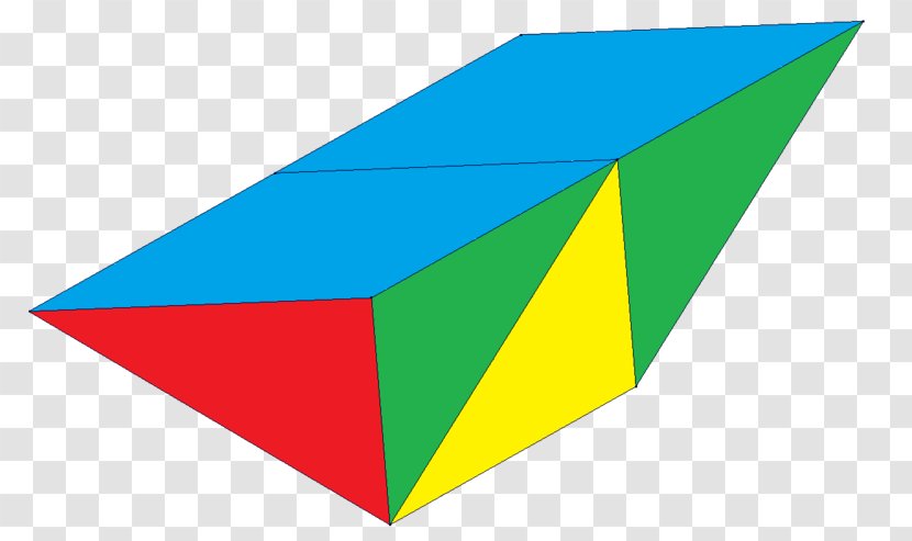 Wedge Geometry Wikipedia Triangle Elongated Octahedron - Polyhedron Transparent PNG