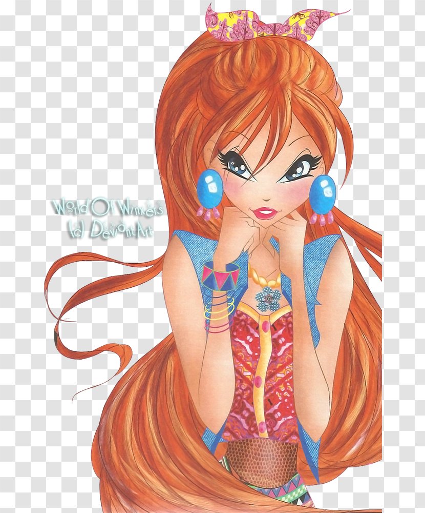 Winx Club - Silhouette - Bloom Musa Tecna AishaOthers Transparent PNG