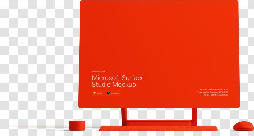 Surface Studio MacBook Pro Mockup - Microsoft - Macbook Transparent PNG