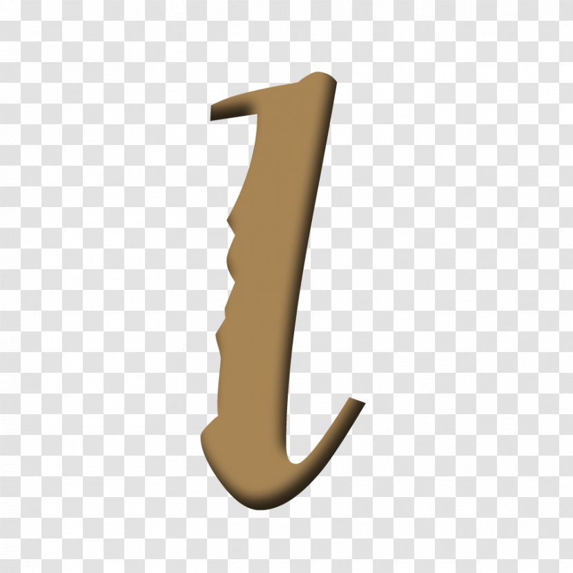 Number Symbol Font - Letter L Transparent PNG