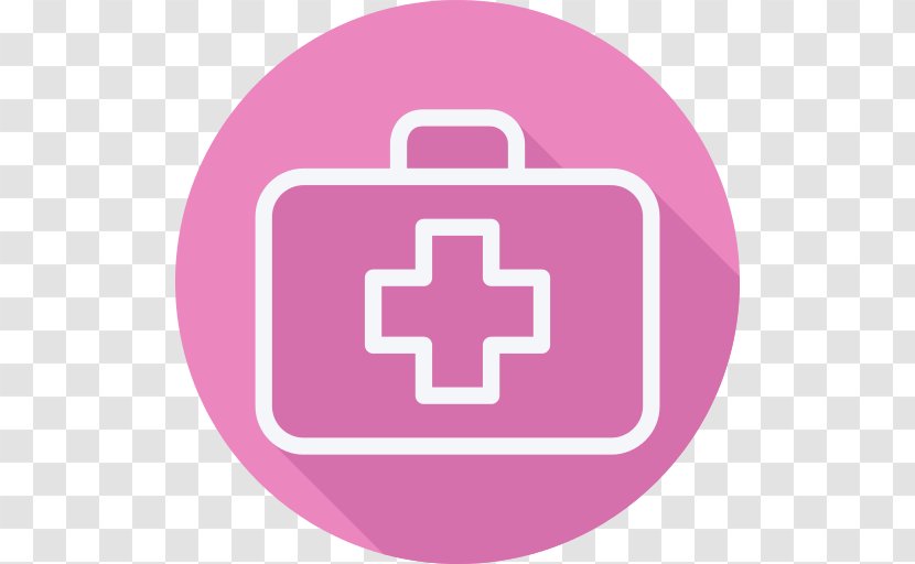 Pink Circle - First Aid - Bag Logo Transparent PNG