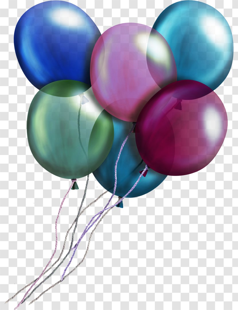 Toy Balloon Birthday Holiday Gas - Party Supply Transparent PNG
