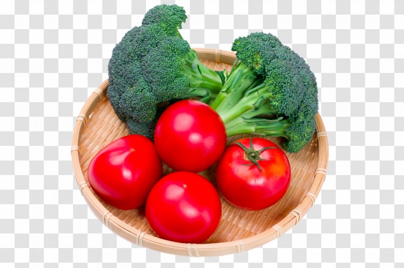 Tomato Broccoli Vegetable Food - Potato And Genus - Sieve Tomatoes Transparent PNG