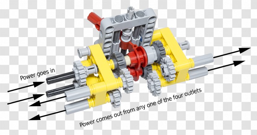 Toy Lego Technic Gear Mindstorms - Pneumatics - Rotating Arrow Transparent PNG