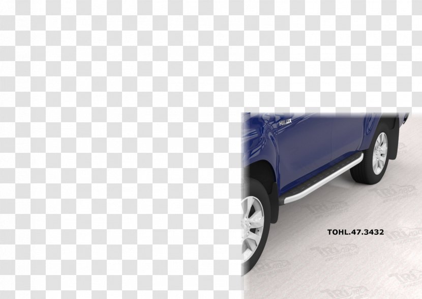 Bumper Car Toyota Hilux Automotive Design - Motor Vehicle Transparent PNG