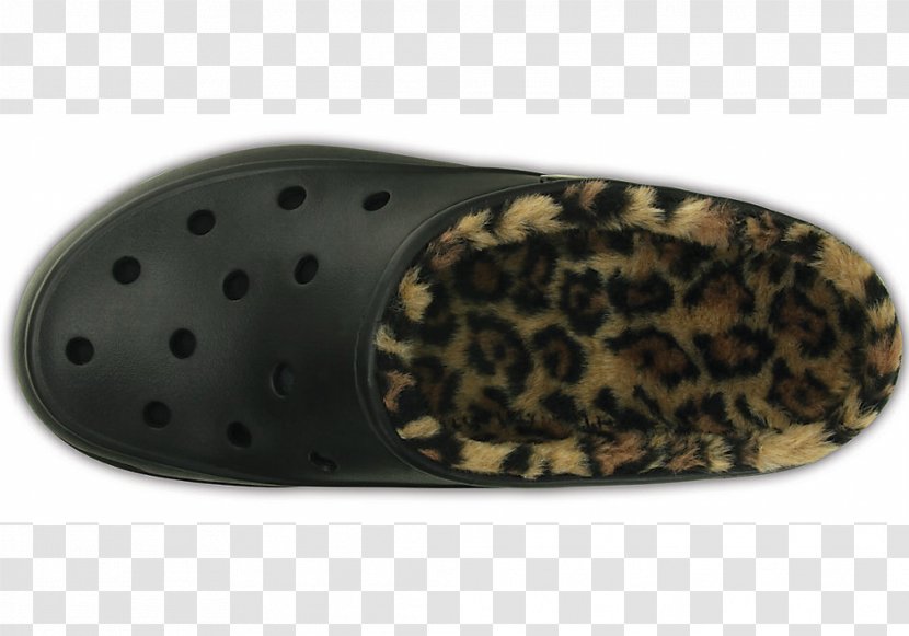 Slipper Crocs Clog Shoe Leopard Transparent PNG
