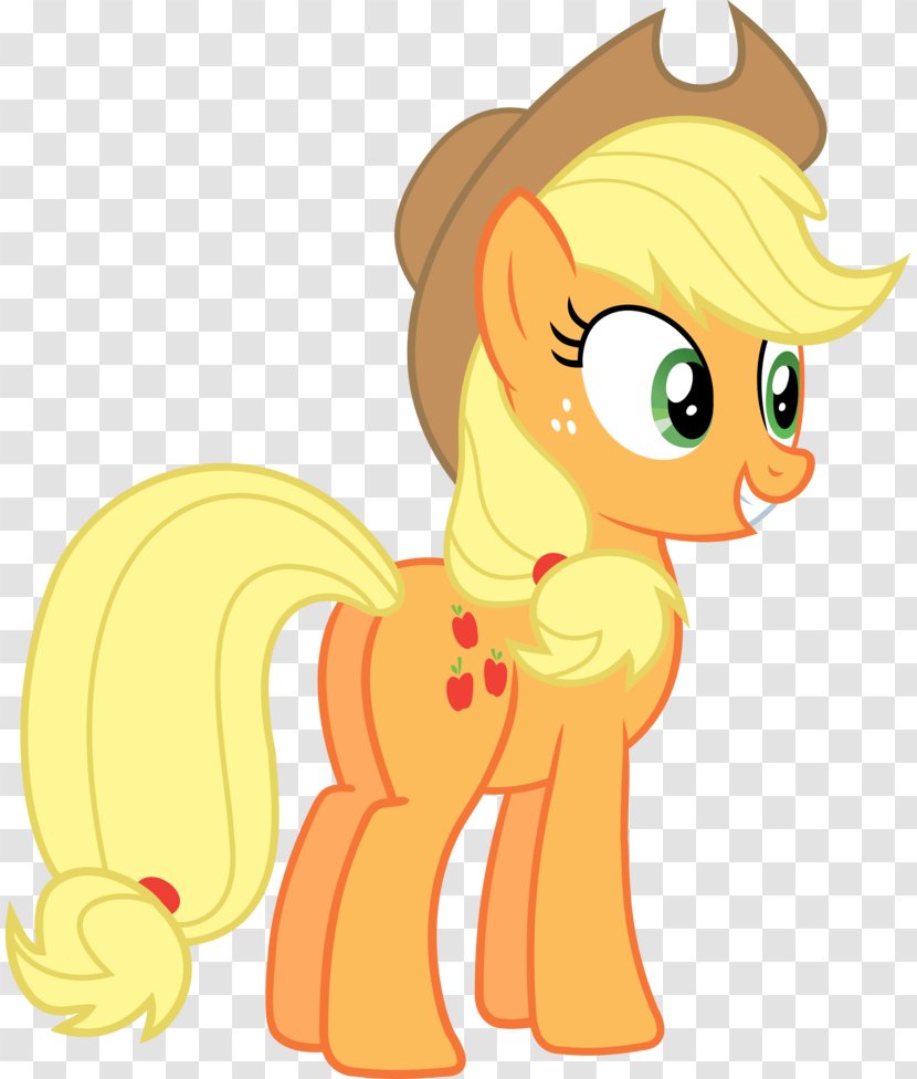 Applejack Rarity Rainbow Dash Pony Fluttershy - Mammal - Jack Transparent PNG