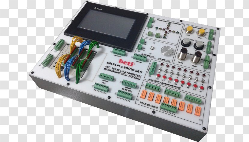 Microcontroller Programmable Logic Controllers Electronics Education Analog Signal - Electronic Engineering - Delta Hmi Transparent PNG