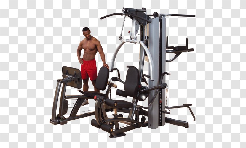 Body Solid Fusion 600 Home Gym F600/2-FLP Fitness Centre Weight Training Strength Physical - Structure - Hoist Equipment Transparent PNG
