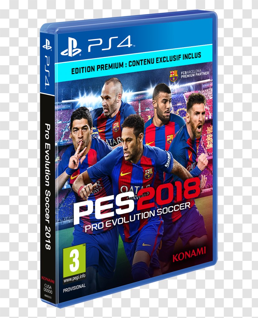 Pro Evolution Soccer 2018 2013 Xbox 360 2009 3 - Software - Pes Transparent PNG