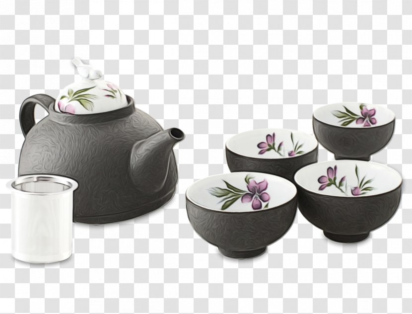 Chinese Background - Ceramic - Lid Sugar Bowl Transparent PNG