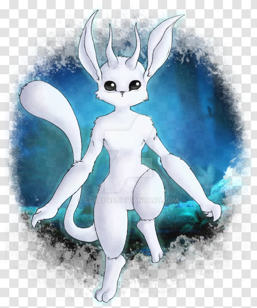 Ori And The Blind Forest Drawing Video Game Rabbit DeviantArt - Watercolor Transparent PNG