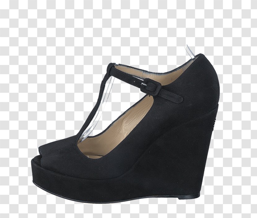 Suede Shoe Sandal Walking Hardware Pumps - Black M - Oxford Shoes For Women Transparent PNG