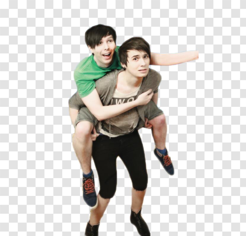 Dan Howell Phil Lester And T-shirt Fan Fiction - Youtube Transparent PNG