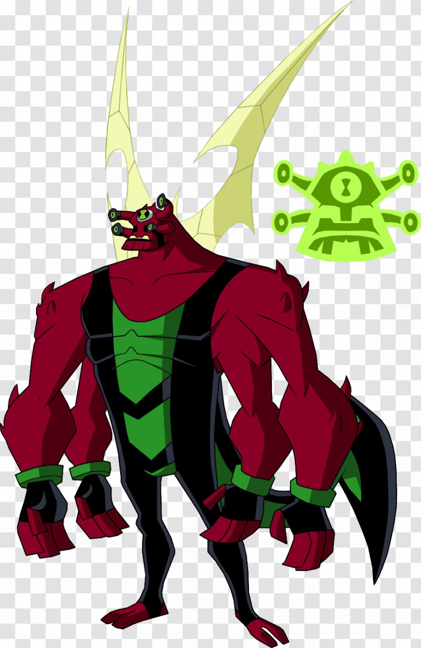 Four Arms Ben Tennyson 10: Omniverse Stinkfly - 10 Ultimate Alien - Cartoon Network Transparent PNG