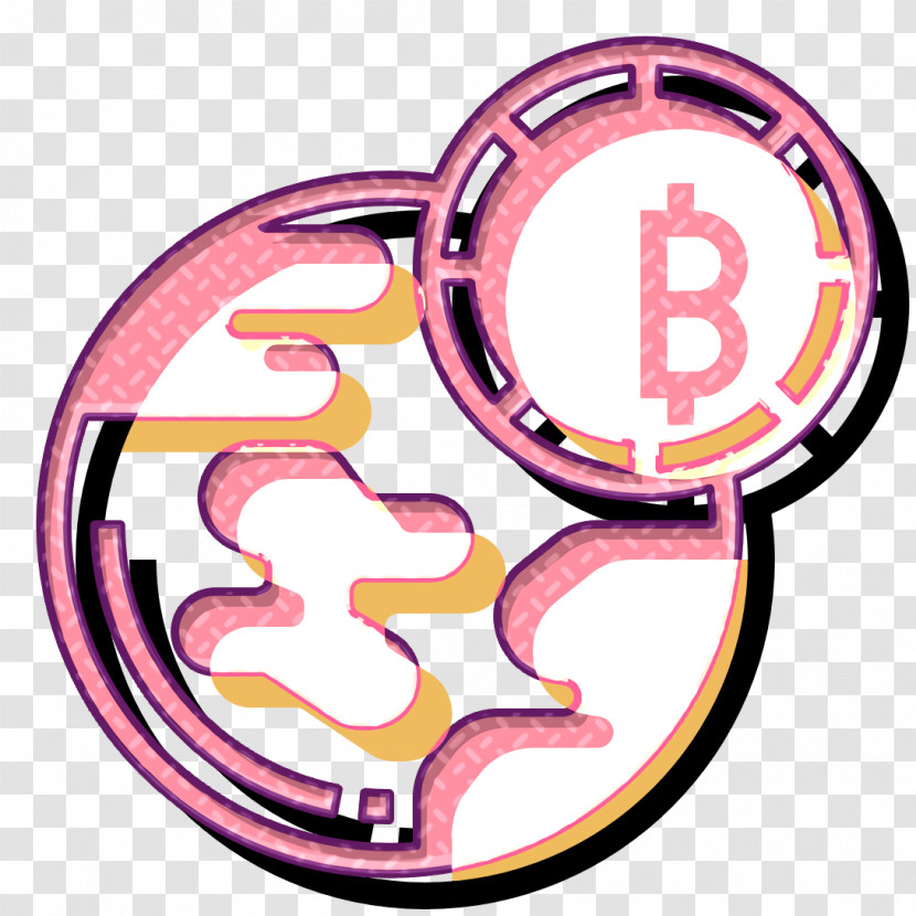 Bitcoin Icon Blockchain Icon Transparent PNG