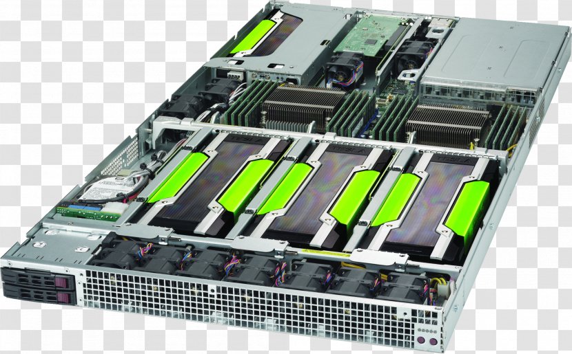 Graphics Processing Unit 19-inch Rack Computer Servers Nvidia Tesla High Performance Computing - Workstation Transparent PNG