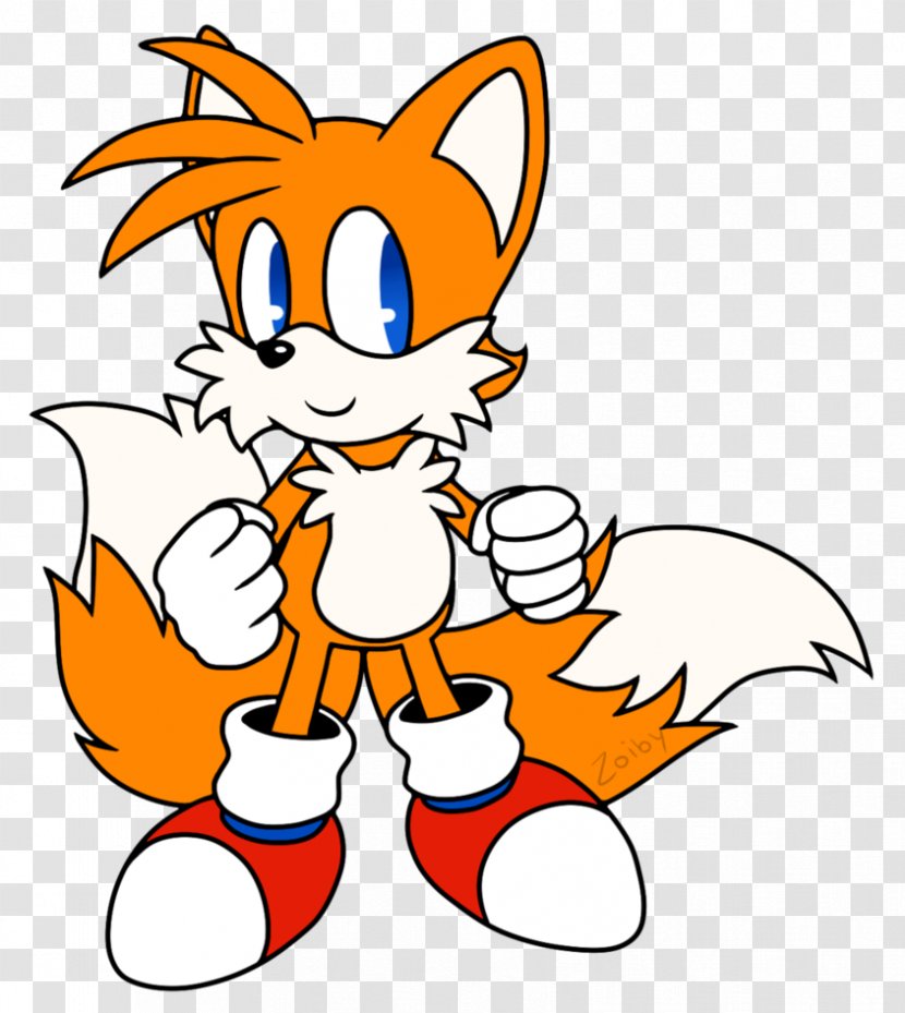 Tails Sonic Chaos Metal Red Fox Adventure - Cat - Generations Sprites Transparent PNG