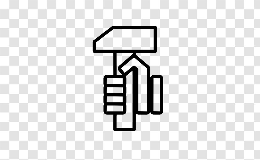 House Painter And Decorator Painting Building - Logo - Hammer In Hand Transparent PNG