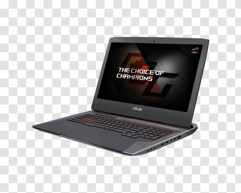 Laptop Gaming Notebook-G752 Series Republic Of Gamers ASUS Intel Core I7 - Notebookg752 Transparent PNG