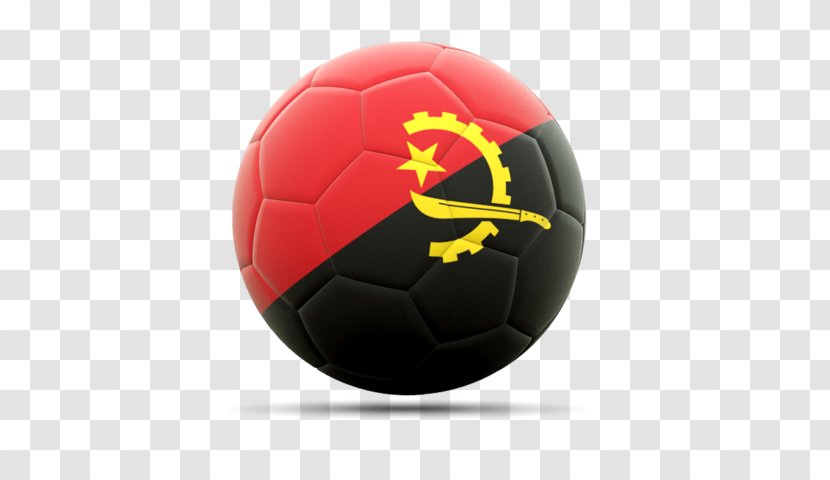Flag Of Angola FC Beercelona Spain - Sports Equipment - Football Flags Transparent PNG