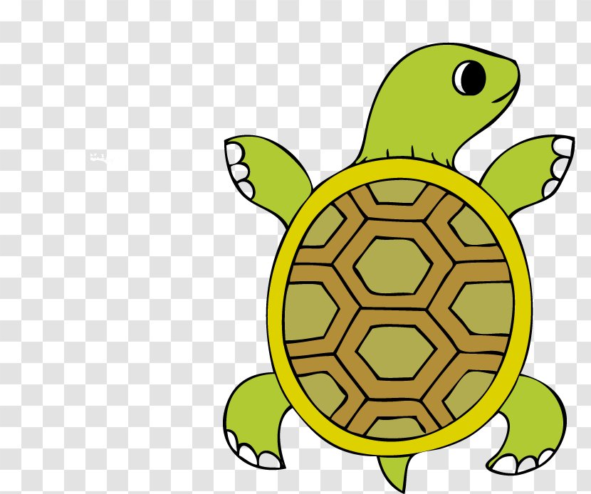 Tortoise Clip Art - Yellow - Tortuga Transparent PNG