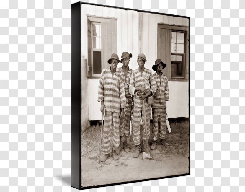 20th Century Southern United States Chain Gang Vintage Clothing Art - Poster Transparent PNG