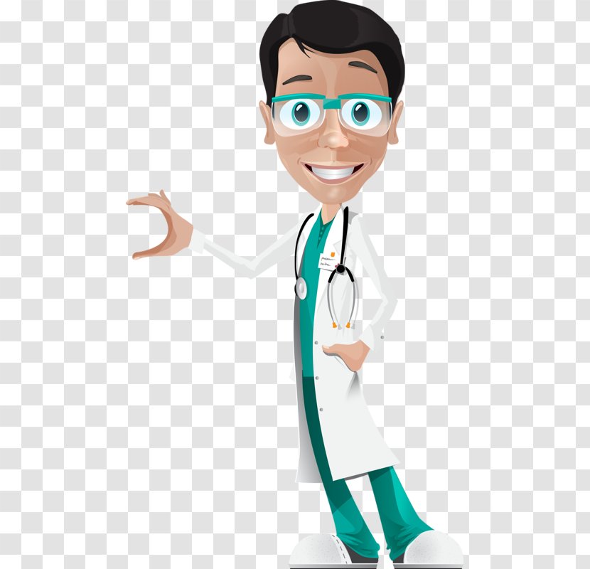 Physician Patient - Tree - Cartoon Doctor Transparent PNG