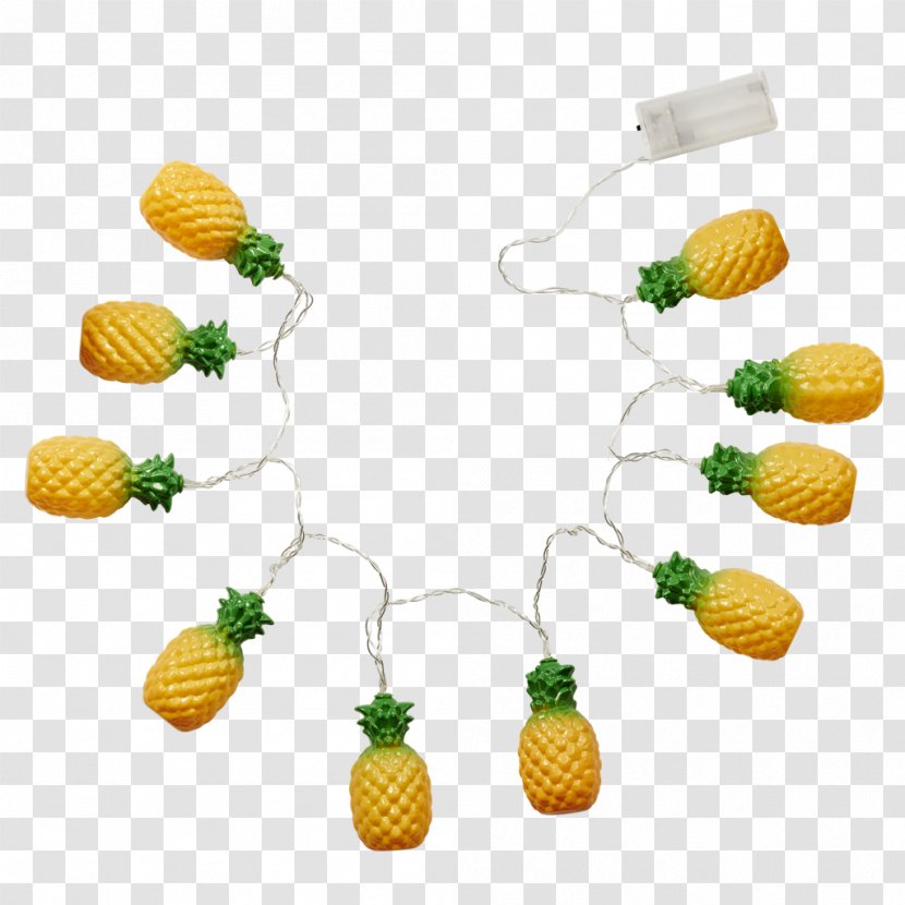 Pineapple Lamp Lighting Lichtslang - Rice Transparent PNG