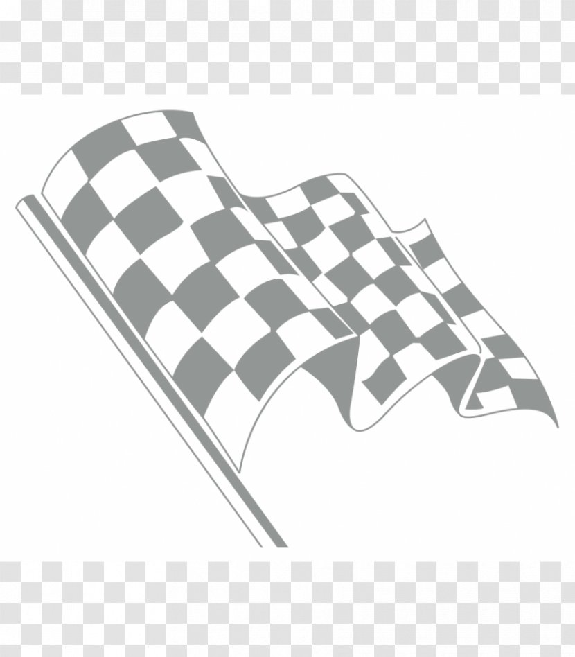 NASCAR Auto Racing Flags - White - Car Transparent PNG