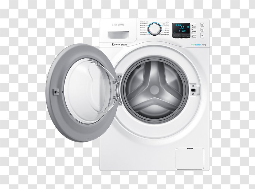 Washing Machines Samsung Electronics Galaxy S8 Clothes Dryer - Inverter Compressor Transparent PNG