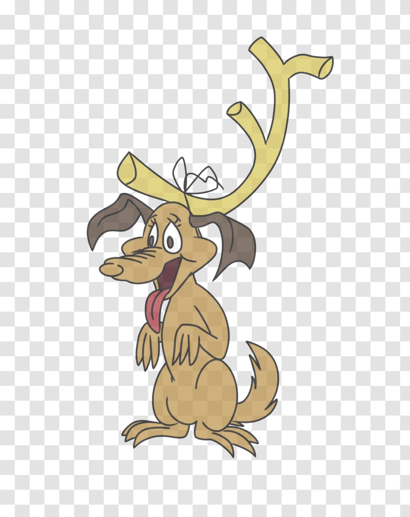 Reindeer - Tail - Fictional Character Animal Figure Transparent PNG