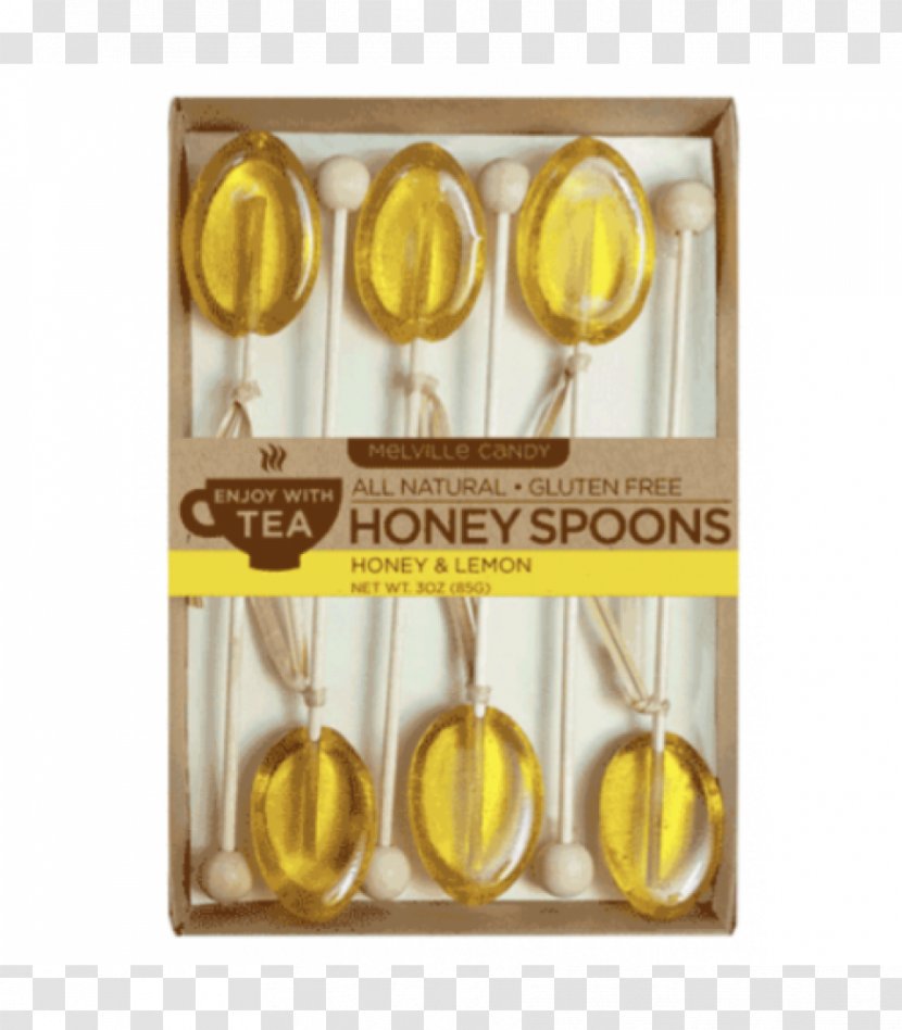 Lollipop Stick Candy Melville Cotton Tea - Honey Spoon Transparent PNG