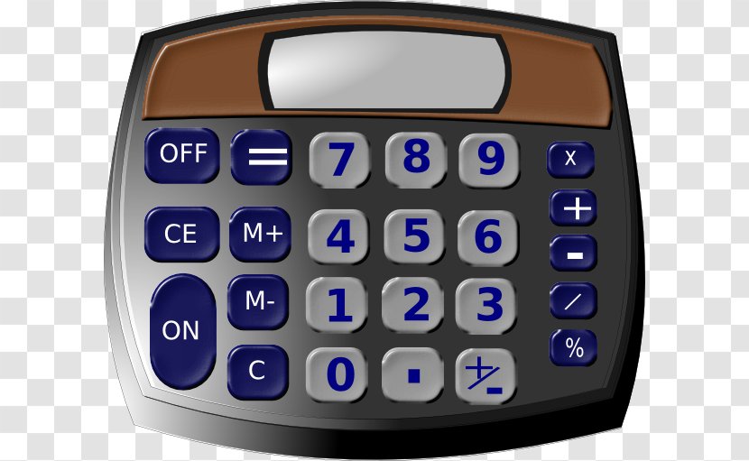 Solar-powered Calculator Clip Art Free Content Image - Frame - CALCULATE Transparent PNG