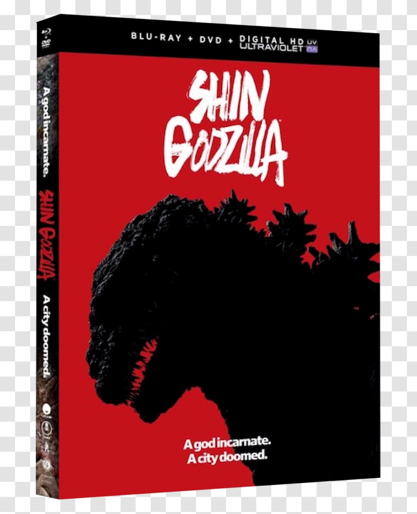 Blu-ray Disc Godzilla DVD Digital Copy Film - Unleashed Transparent PNG