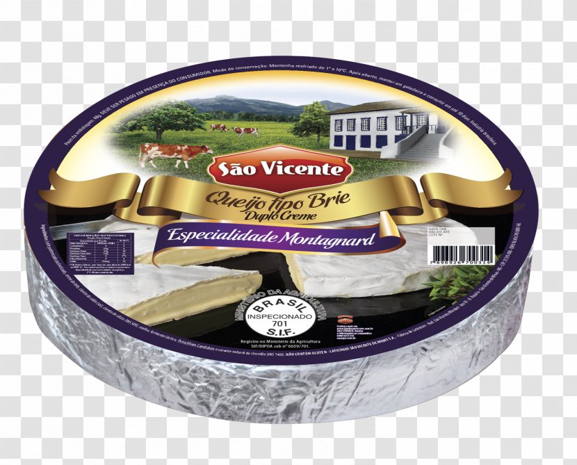Cream Dom Pedro Comercial Ltda Milk Cheese Dairy Products - Camembert Transparent PNG