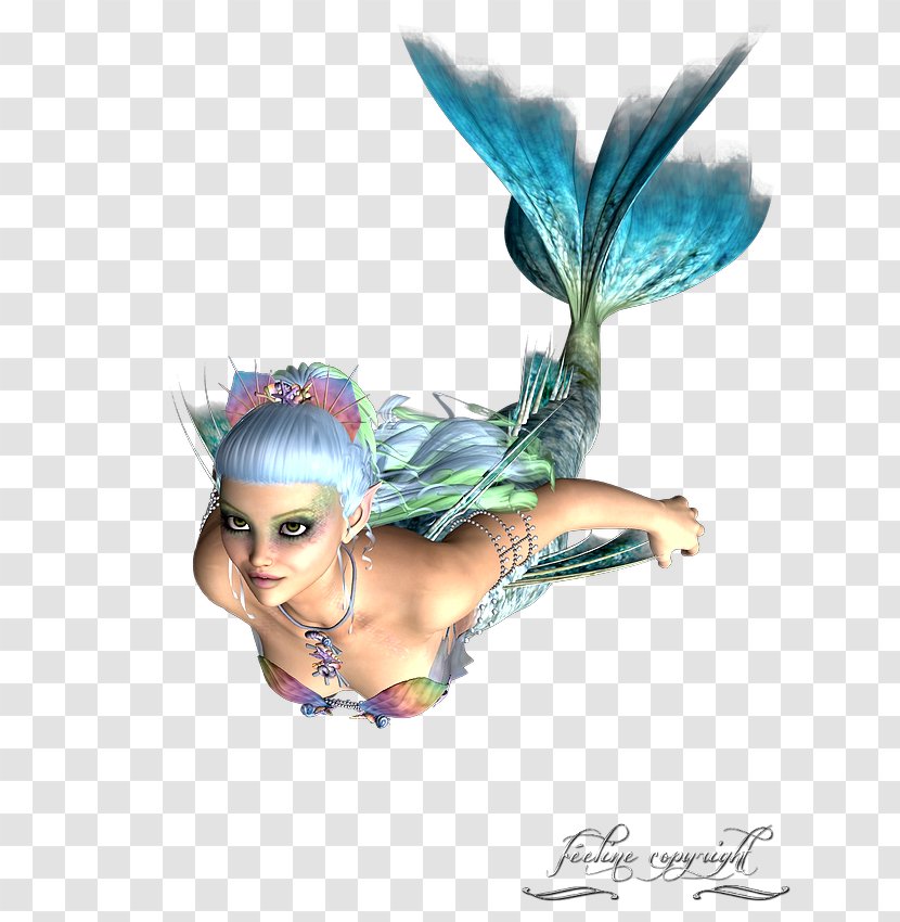 Mermaid Fairy Siren Clip Art - Tale Transparent PNG