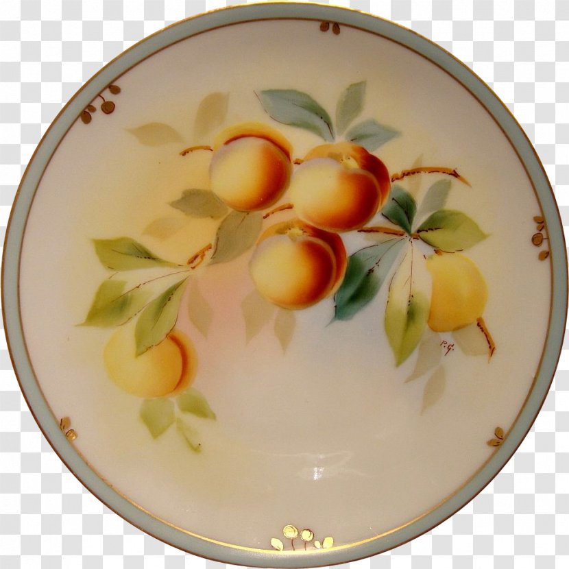 Plate Porcelain Platter Tableware Fruit Transparent PNG