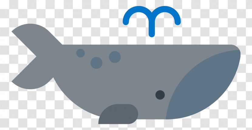 Whale Aquatic Animal Icon - Eyewear - Flat Transparent PNG