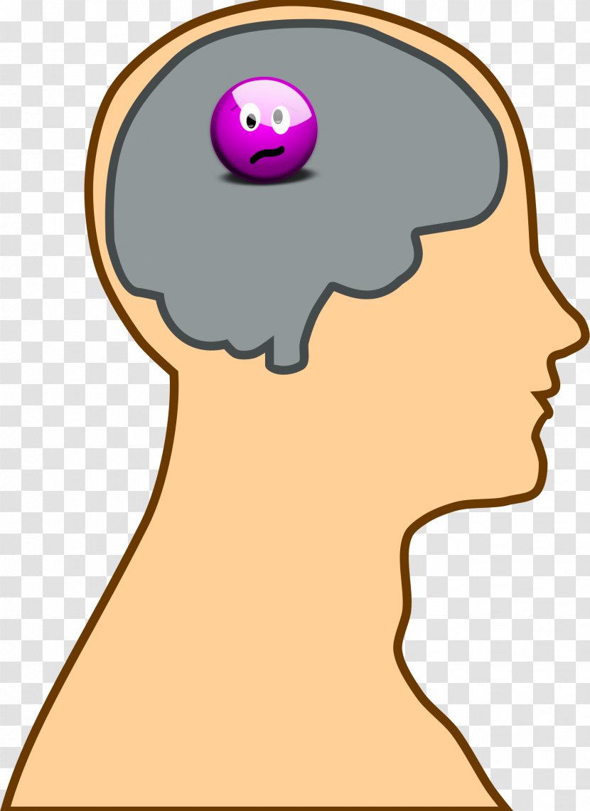 Human Brain Head Clip Art - Frame - Thought Transparent PNG