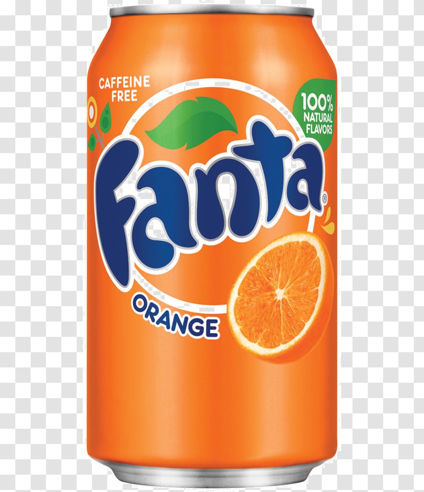 Fanta Fizzy Drinks Coca-Cola Orange Soft Drink Juice - Citric Acid - Coca Cola Transparent PNG