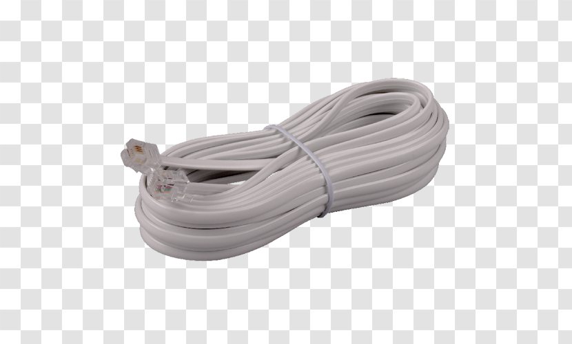 Telephone Line Electrical Cable Cordless Plug - Television - Digital Enhanced Telecommunications Transparent PNG