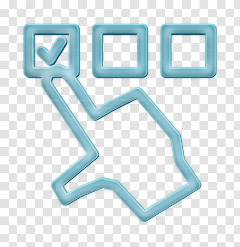 Rate Icon Rating Survey - Logo Turquoise Transparent PNG
