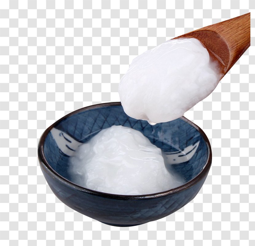 Coconut Oil Nata De Coco Health - White Solidified To Pull Material Free Transparent PNG