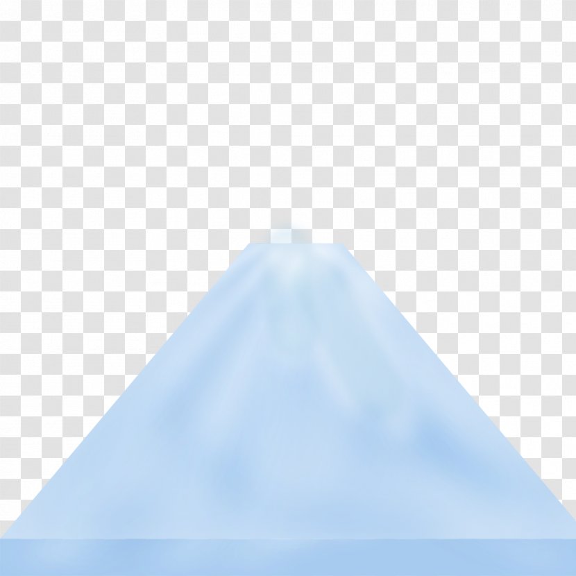 Triangle Symmetry Blue Pattern - Azure - T Station Transparent PNG