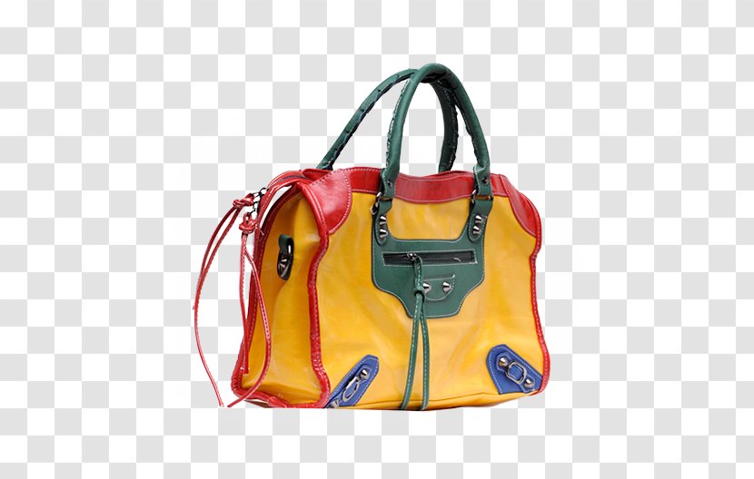 Tote Bag Handbag Messenger Yellow Pattern - Red - Bags Transparent PNG