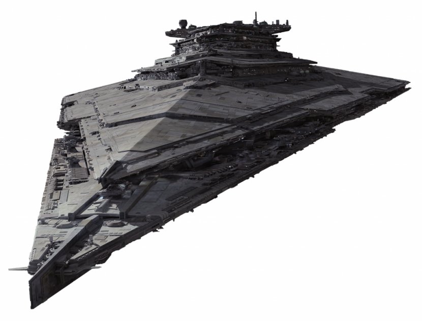 Poe Dameron Star Destroyer First Order Wars Galactic Empire - Amphibious Assault Ship - Space Craft Transparent PNG