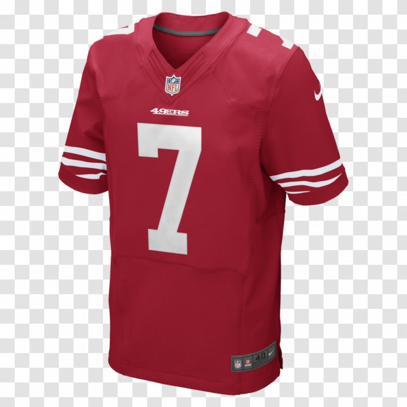 San Francisco 49ers NFL Jersey Nike Throwback Uniform - Giving Gifts. Transparent PNG
