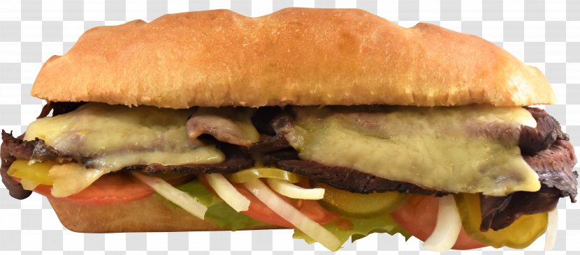 Breakfast Sandwich Hamburger Cheeseburger Ham And Cheese Submarine - Food - Sandwiches Transparent PNG
